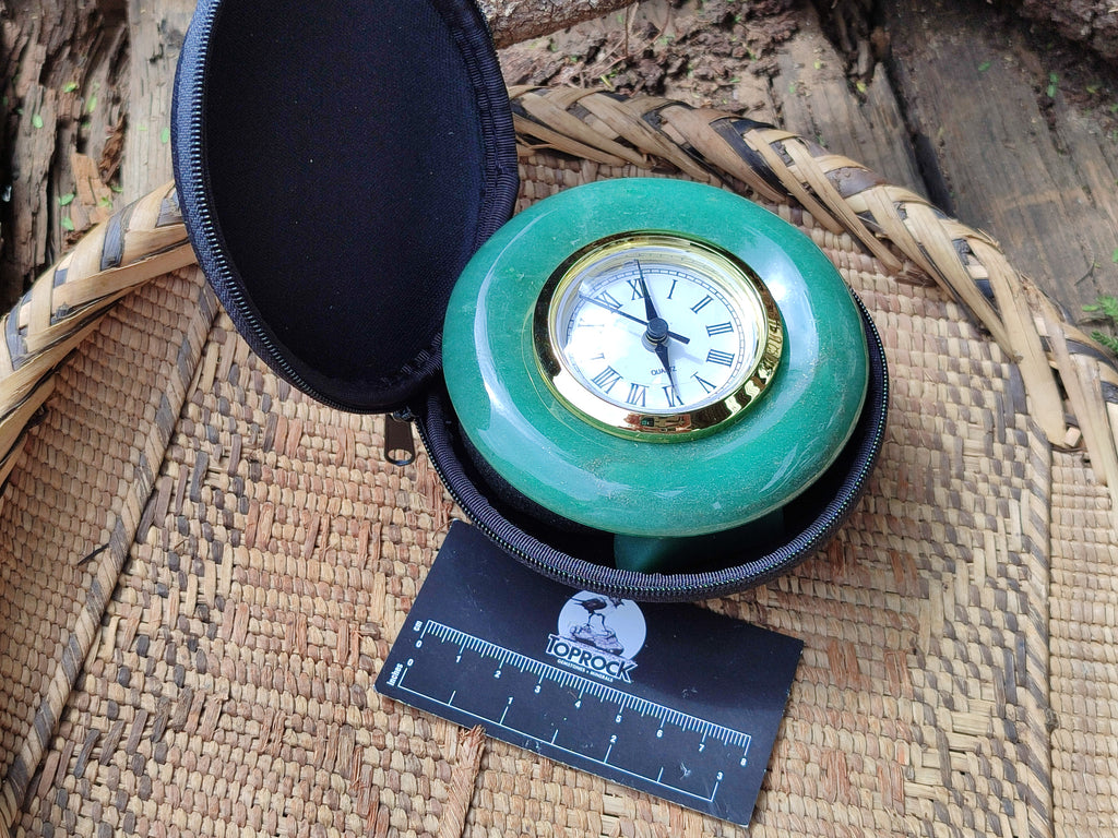 Polished Aventurine Alarm Clock - Sold Per Item - From Zimbabwe - Toprock Gemstones and Minerals 