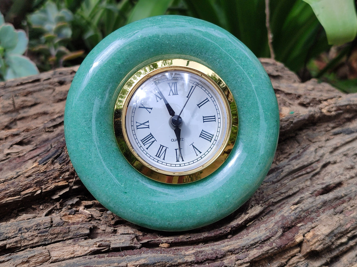 Polished Aventurine Alarm Clock - Sold Per Item - From Zimbabwe - Toprock Gemstones and Minerals 