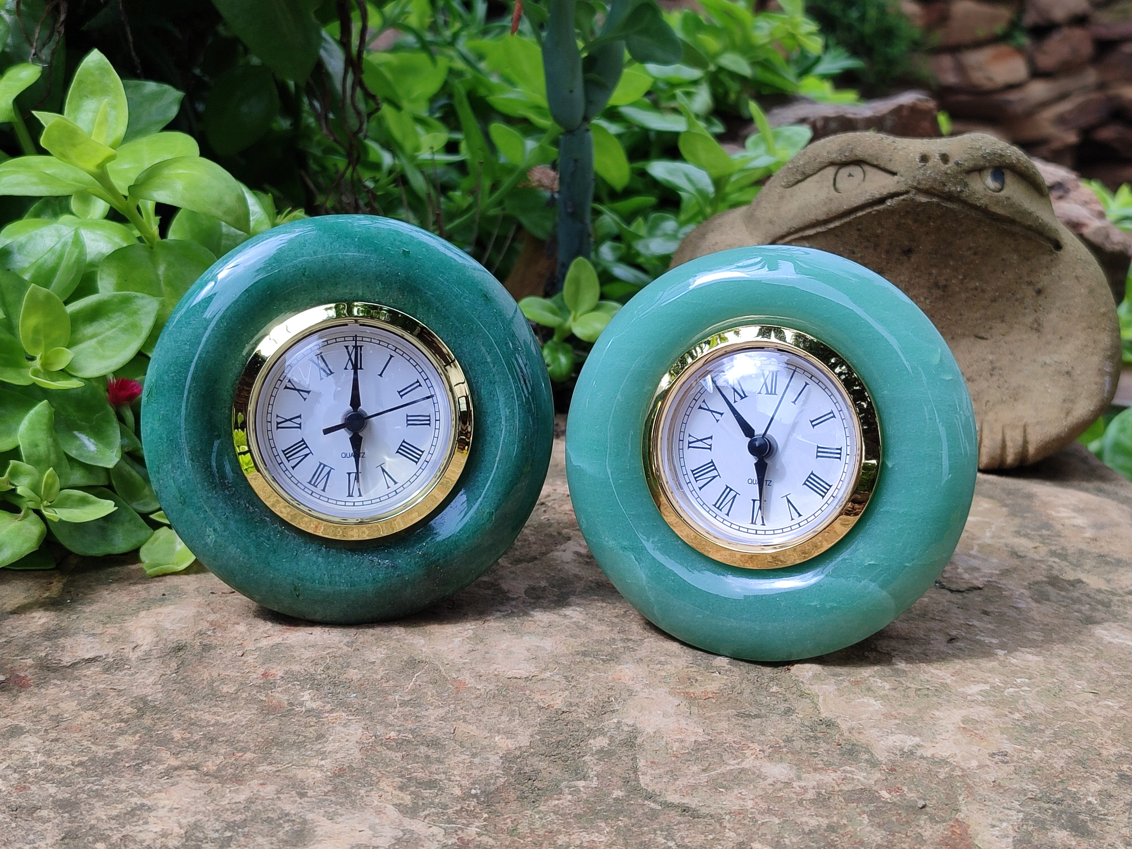 Polished Aventurine Alarm Clock - Sold Per Item - From Zimbabwe - Toprock Gemstones and Minerals 