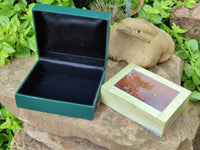 Hand Made Stone Jewellery Box x 1 From South Africa - Toprock Gemstones and Minerals 