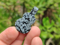 Hand Made Mixed Set Of 12 Gemstone Guitar Pendants - Sold Per Box - From Southern Africa