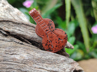 Hand Made Mixed Set Of 12 Gemstone Guitar Pendants - Sold Per Box - From Southern Africa
