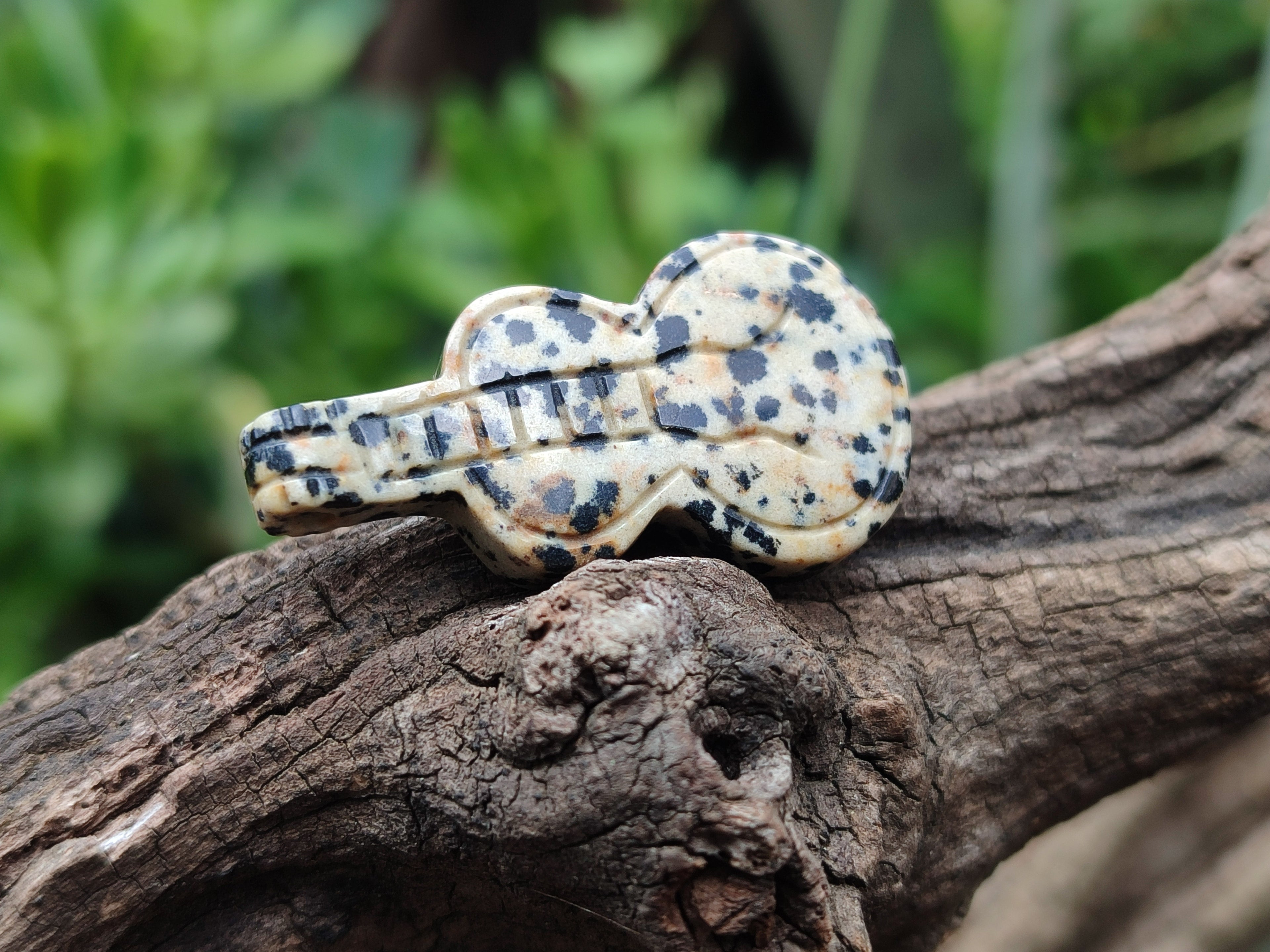 Hand Made Mixed Set Of 12 Gemstone Guitar Pendants - Sold Per Box - From Southern Africa - Toprock Gemstones and Minerals 
