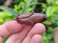 Hand Made Mixed Set Of 12 Gemstone Maize / Corn Cob Pendants - Sold Per Box - From World