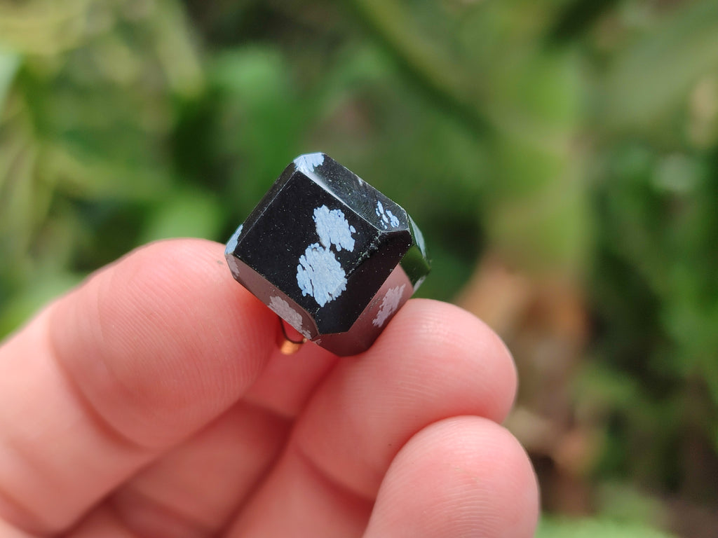 Hand Made Mixed Box Set of 12 Gemstone Dice Pendants - Sold Per Box - From World - Toprock Gemstones and Minerals 