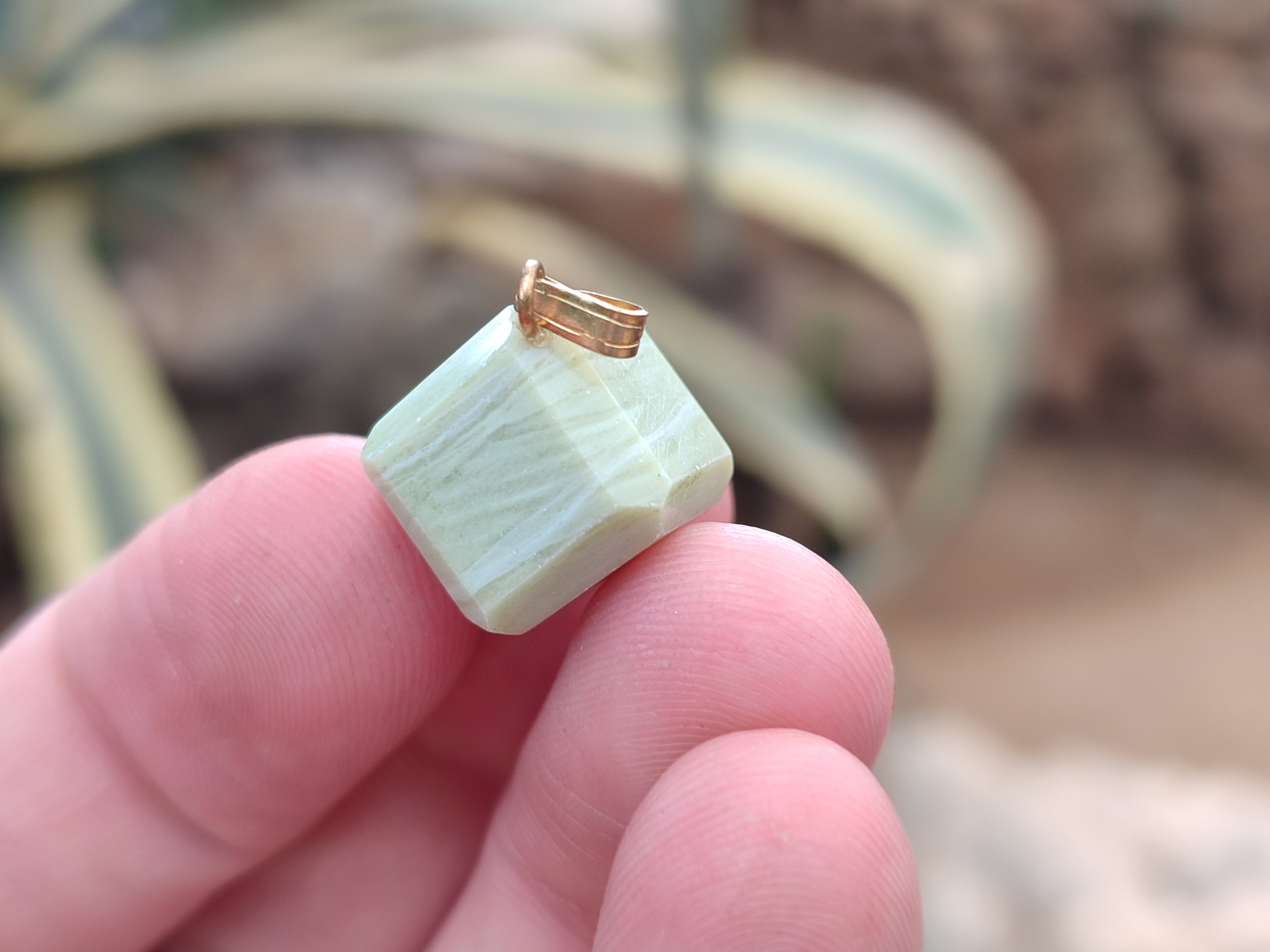 Hand Made Mixed Box Set of 12 Gemstone Dice Pendants - Sold Per Box - From World - Toprock Gemstones and Minerals 