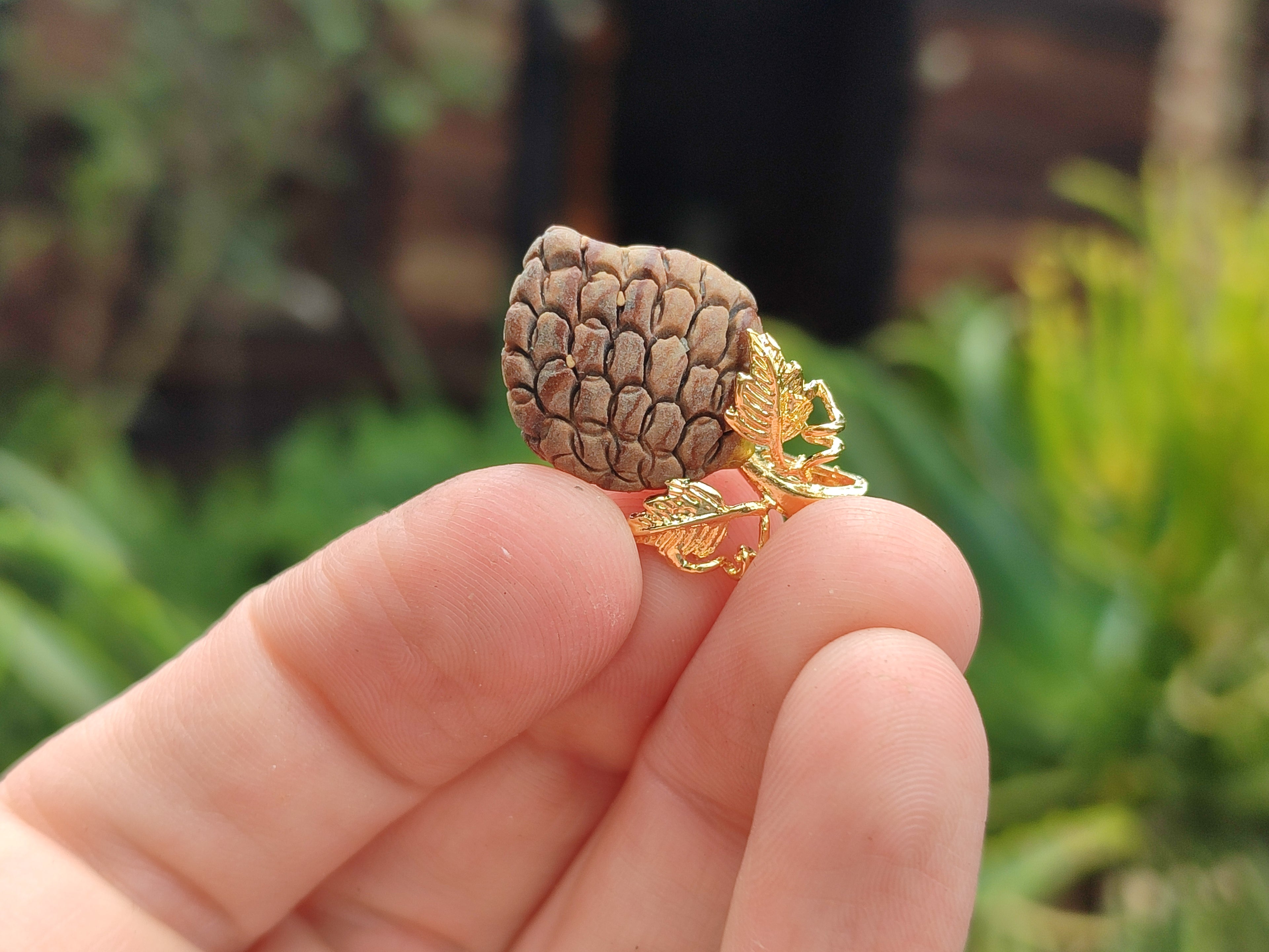 Hand Made Mixed Box Set of 12 Gemstone Strawberry Pendants with Gold Leaf Clasp - Sold Per Box - From World - Toprock Gemstones and Minerals 