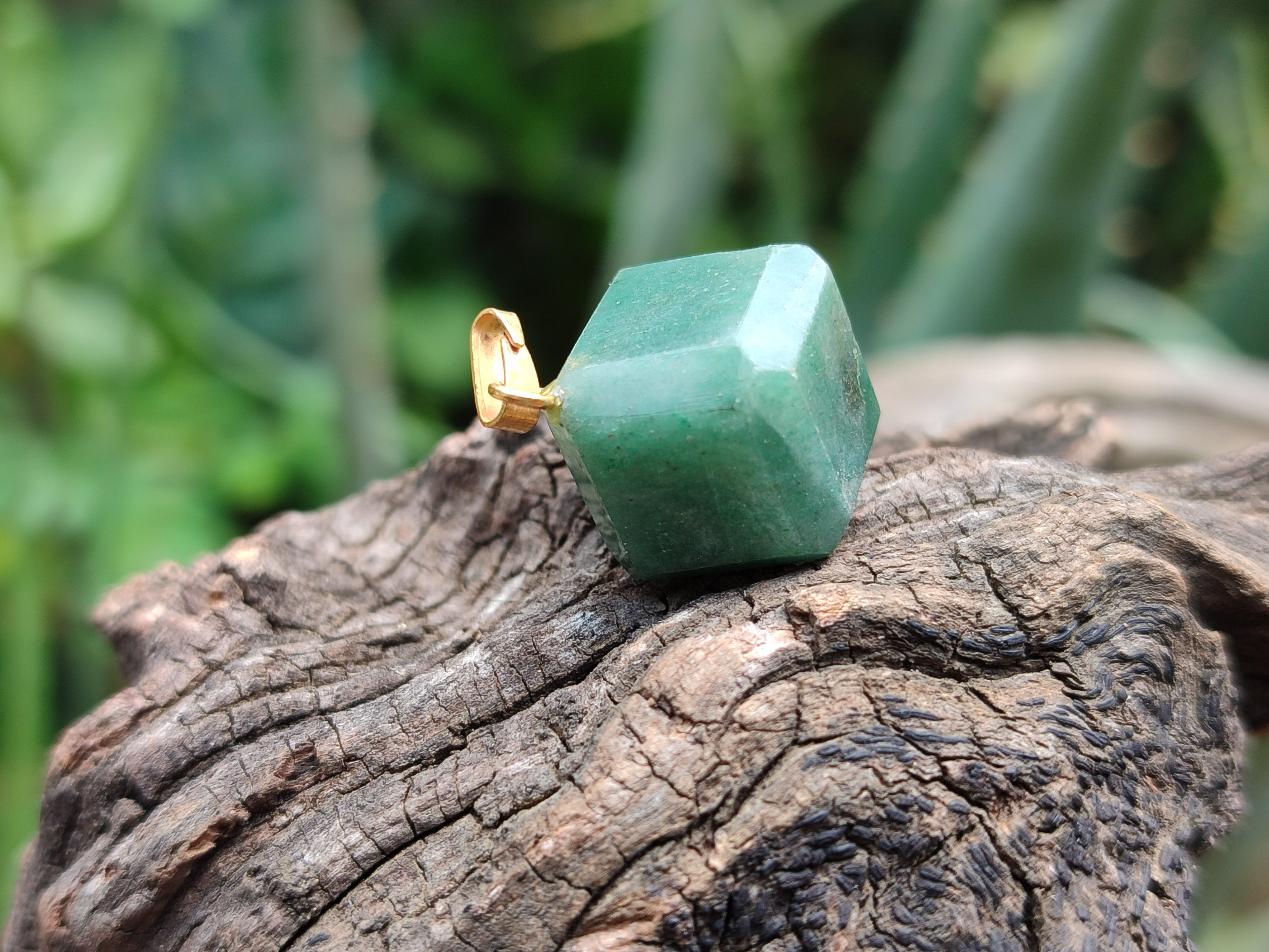 Hand Made Mixed Box Set of 20 Gemstone Dice Pendants with Gold Clasp - Sold Per Box - From World - Toprock Gemstones and Minerals 