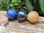 Polished Mixed Box Set of 12 Mini Gemstone Sphere - Sold Per Box - From World - Toprock Gemstones and Minerals 
