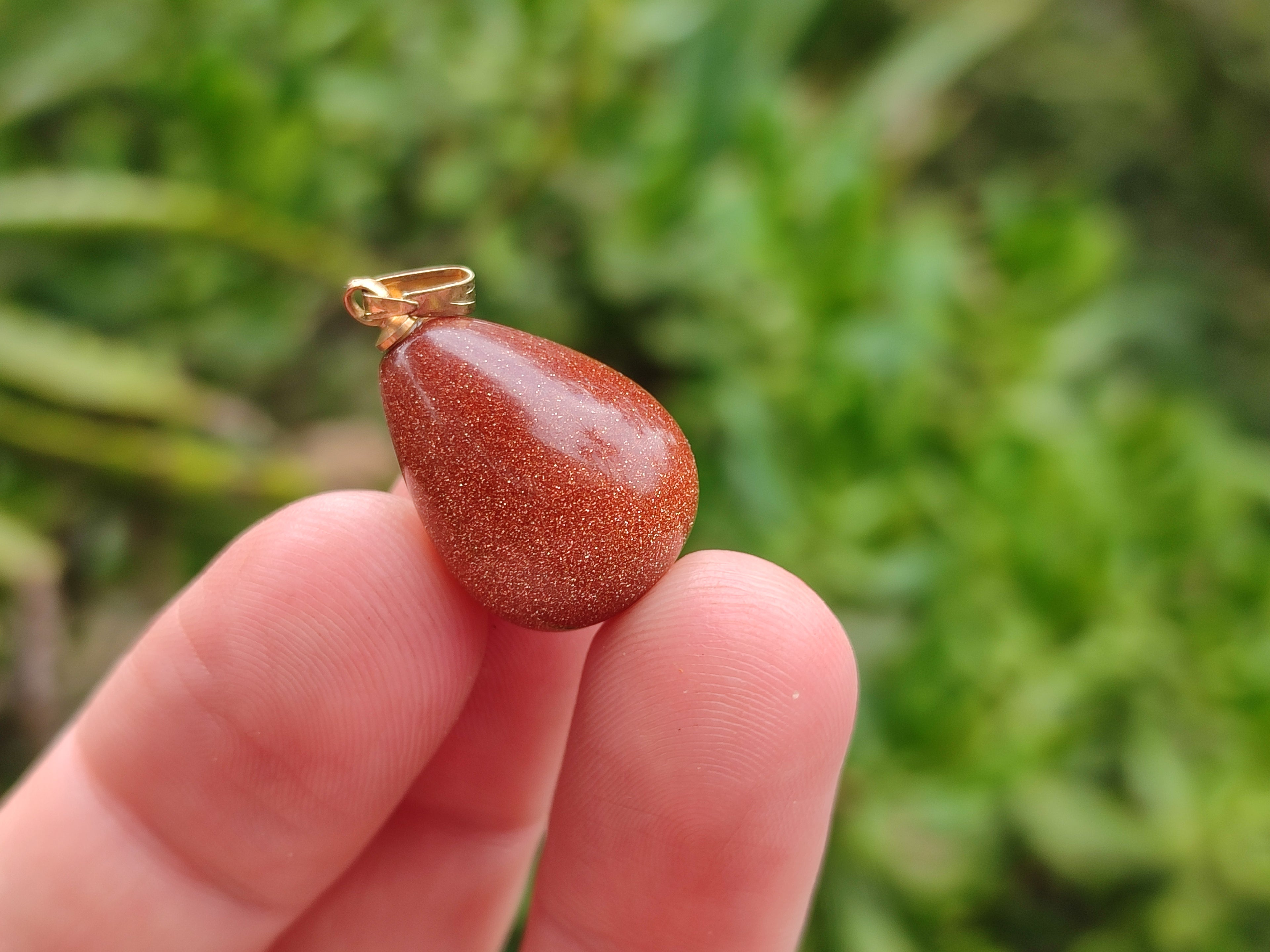 Hand Made Mixed Box Set of 12 Mini Gemstone Teardrop Pendants with Gold Clasp - Sold Per Box - From World - Toprock Gemstones and Minerals 