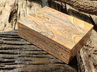 Hand Made Namibian Desert Picture Stone Jasper Jewellery Box - Sold per Item - From Namibia - Toprock Gemstones and Minerals 