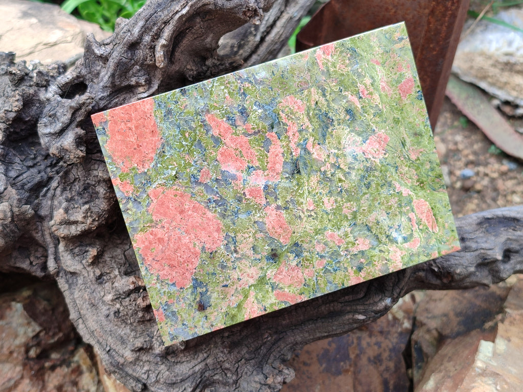 Hand Made Unakite Jewellery Box - Sold per Item - From South Africa - Toprock Gemstones and Minerals 