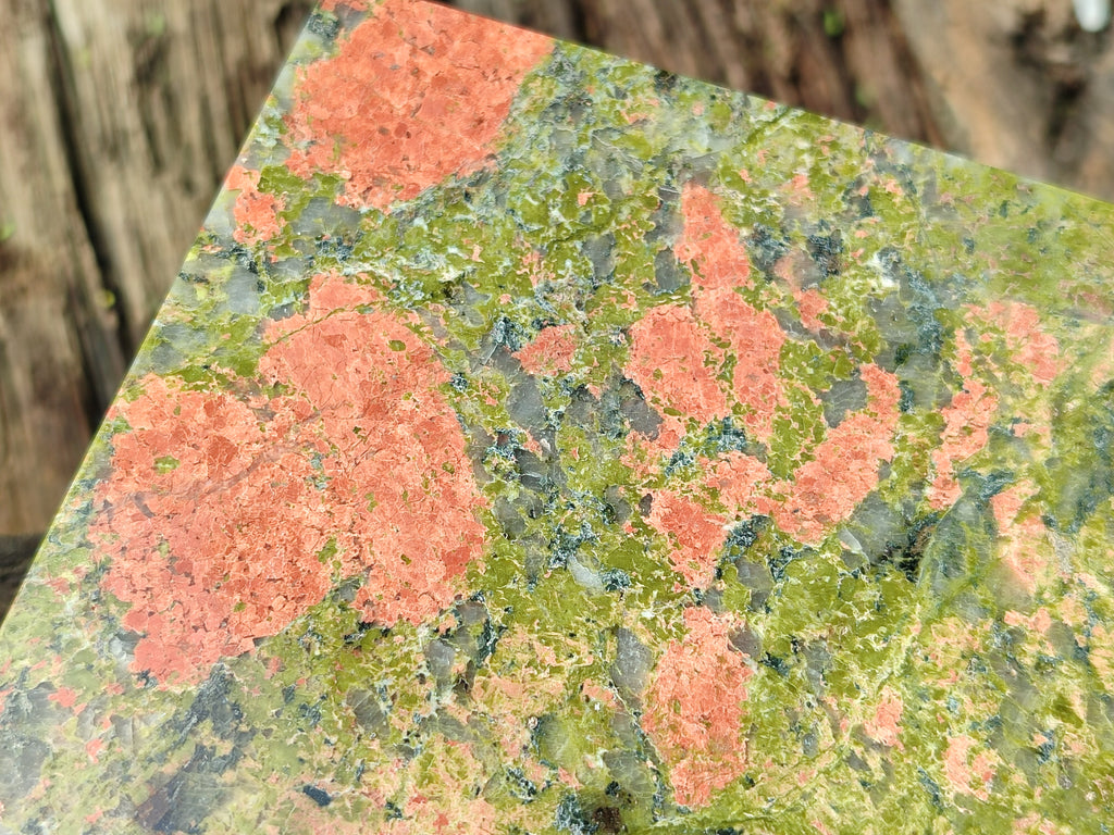 Hand Made Unakite Jewellery Box - Sold per Item - From South Africa - Toprock Gemstones and Minerals 