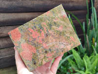 Hand Made Unakite Jewellery Box - Sold per Item - From South Africa - Toprock Gemstones and Minerals 