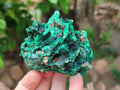Natural Silky Malachite Specimens x 6 From Kasompe, Congo - Toprock Gemstones and Minerals 