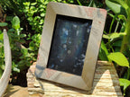 Hand Made Polychrome Jasper Picture Frame x 1 From Madagascar - Toprock Gemstones and Minerals 