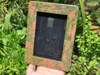 Hand Made Unakite Picture Frame in Box - Sold per Item - From South Africa - Toprock Gemstones and Minerals 