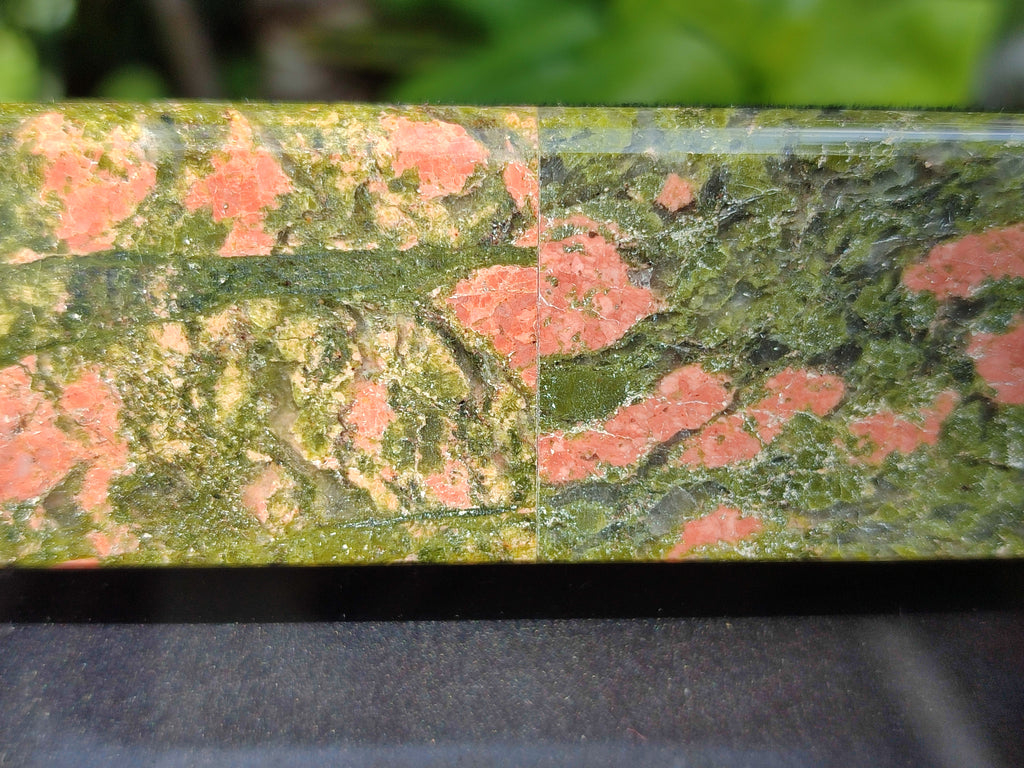 Hand Made Unakite Picture Frame in Box - Sold per Item - From South Africa - Toprock Gemstones and Minerals 