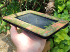 Hand Made Unakite Picture Frame in Box - Sold per Item - From South Africa - Toprock Gemstones and Minerals 