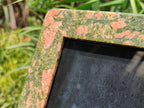 Hand Made Unakite Picture Frame in Box - Sold per Item - From South Africa - Toprock Gemstones and Minerals 