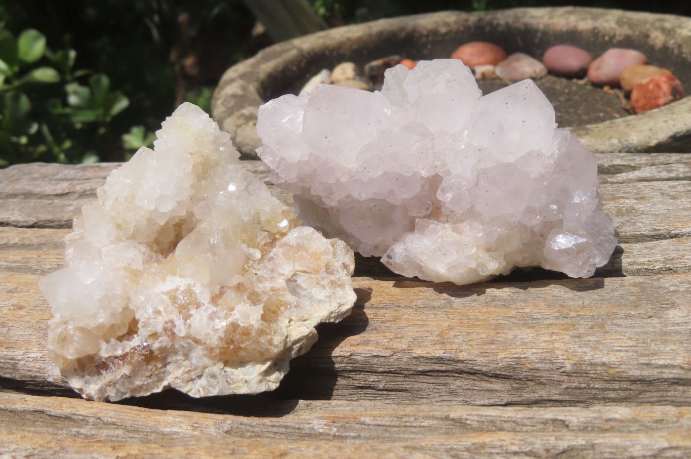 Natural Amethyst Spirit Quartz Clusters x 6 From Boekenhouthoek, South Africa - Toprock Gemstones and Minerals 