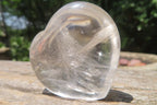 Polished Clear Quartz Gemstone Hearts x 12 From Madagascar - Toprock Gemstones and Minerals 
