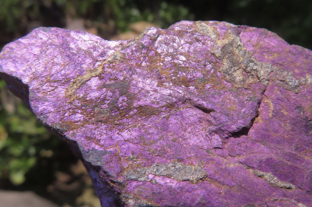 Natural Metallic Purpurite Cobbed Specimens x 6 From Erongo, Namibia - Toprock Gemstones and Minerals 
