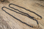 Polished Silver Hematite Beaded Necklace - Sold Per Item - From China - Toprock Gemstones and Minerals 