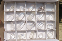 Polished Clear Quartz Crystal Points x 20 From Madagascar