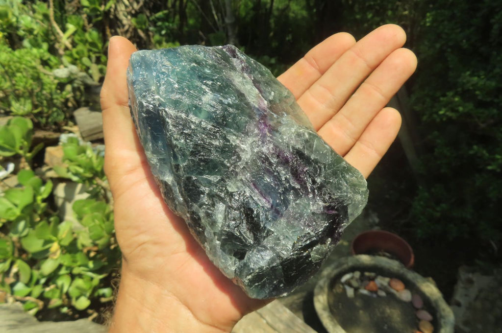 Natural Watermelon Fluorite Specimens x 5 From Namibia - Toprock Gemstones and Minerals 