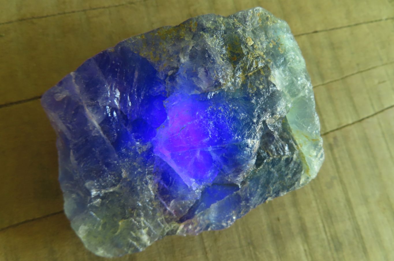 Natural Watermelon Fluorite Specimens x 5 From Namibia - Toprock Gemstones and Minerals 