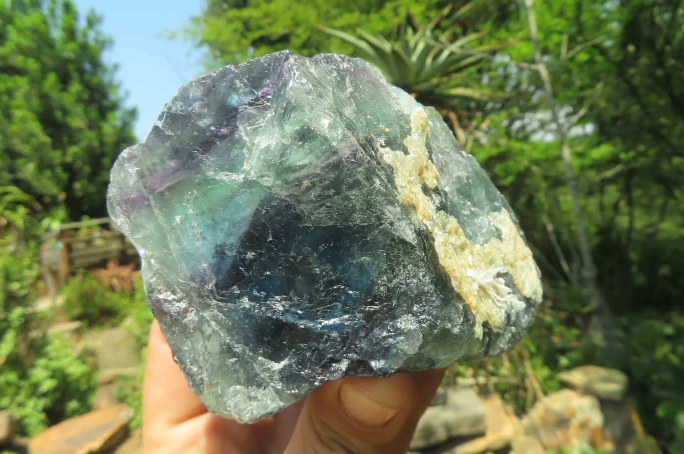 Natural Watermelon Fluorite Specimens x 5 From Namibia - Toprock Gemstones and Minerals 