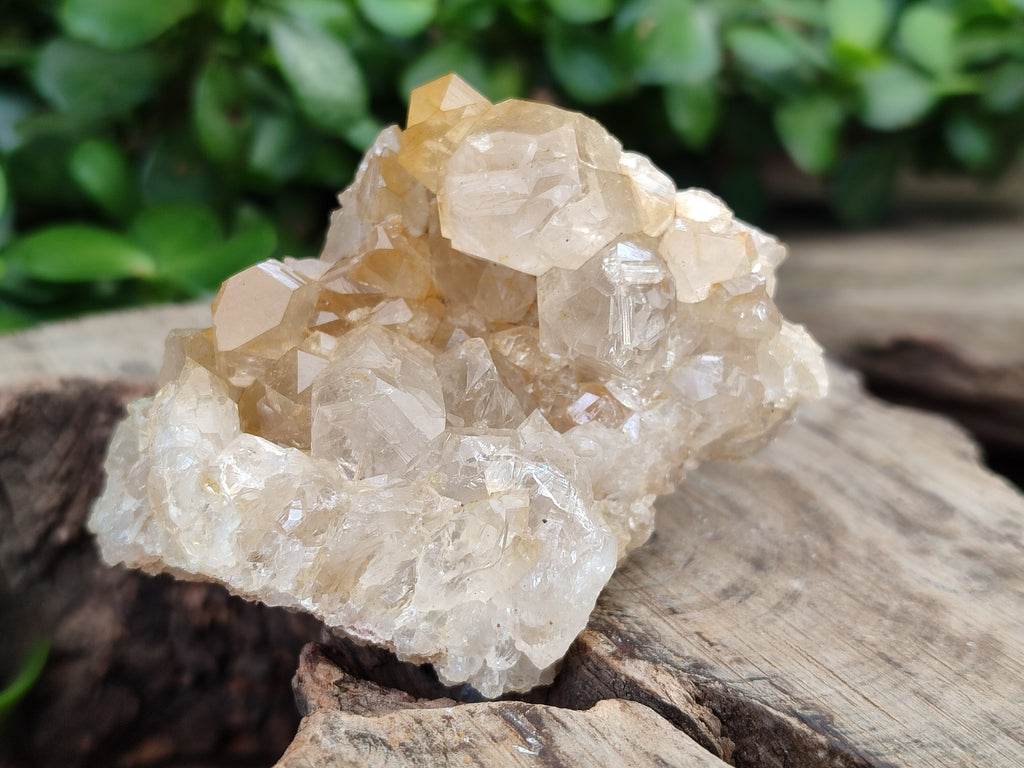 Natural Limonite Quartz Clusters x 12 From Zambia - Toprock Gemstones and Minerals 