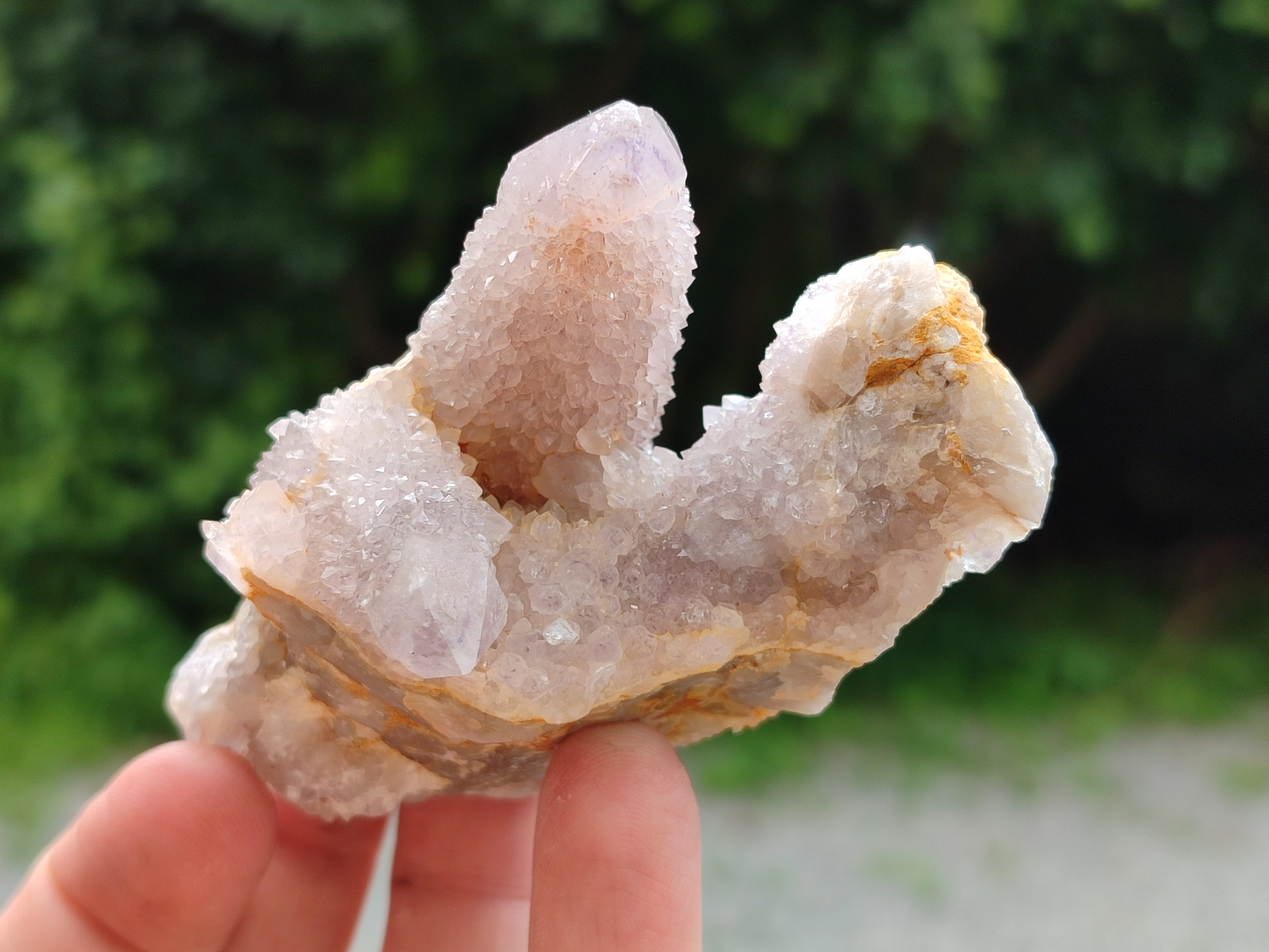 Natural Spirit Quartz Clusters x 12 From Boekenhouthoek, South Africa - Toprock Gemstones and Minerals 