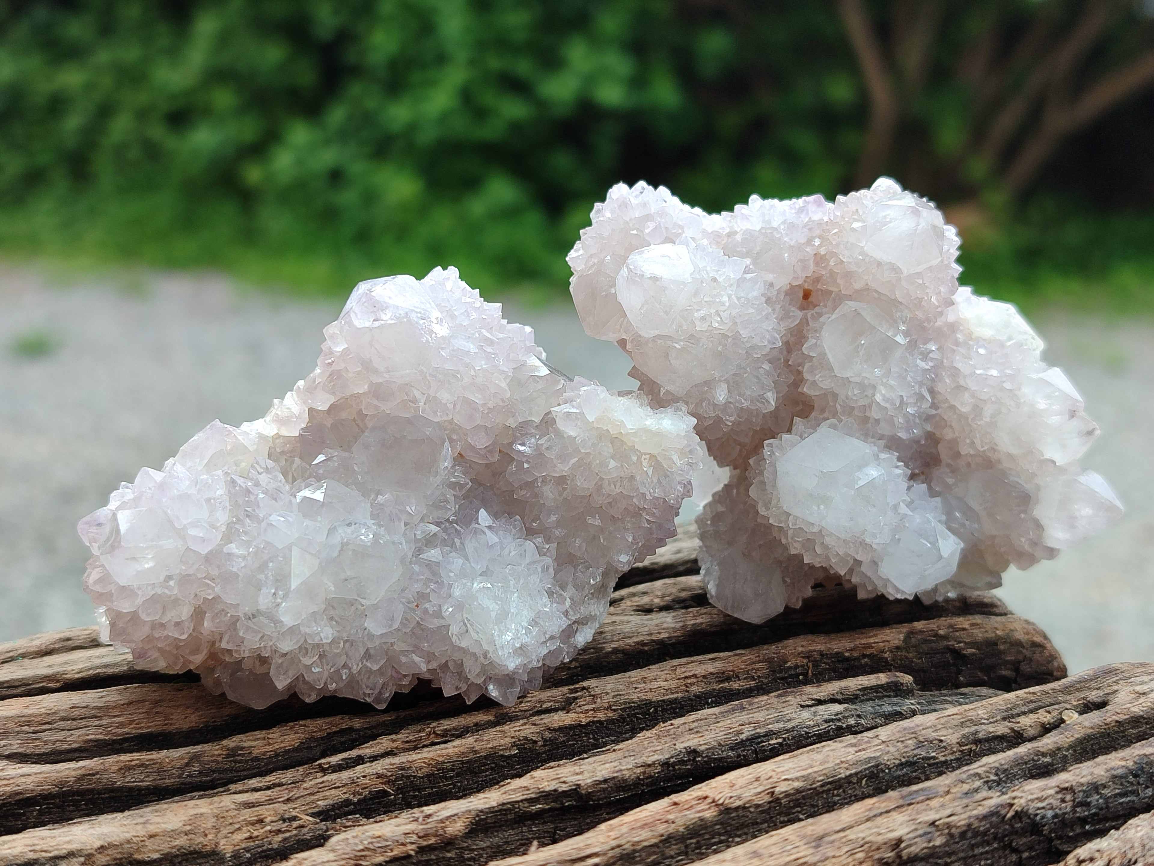 Natural Spirit Quartz Clusters x 12 From Boekenhouthoek, South Africa - Toprock Gemstones and Minerals 