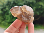 Natural Smokey Phantom Quartz Clusters x 18 From Luena, Congo - Toprock Gemstones and Minerals 