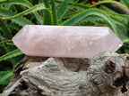 Polished Double Terminated Rose Quartz Points x 4 From Ambatondrazaka, Madagascar - Toprock Gemstones and Minerals 