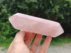 Polished Double Terminated Rose Quartz Points x 4 From Ambatondrazaka, Madagascar - Toprock Gemstones and Minerals 