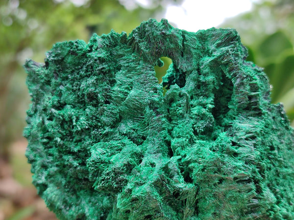 Natural Silky Malachite Specimens x 3 From Kasompe, Congo - Toprock Gemstones and Minerals 
