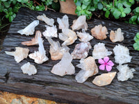 Natural Mixed Quartz Clusters x 35 From Madagascar - Toprock Gemstones and Minerals 