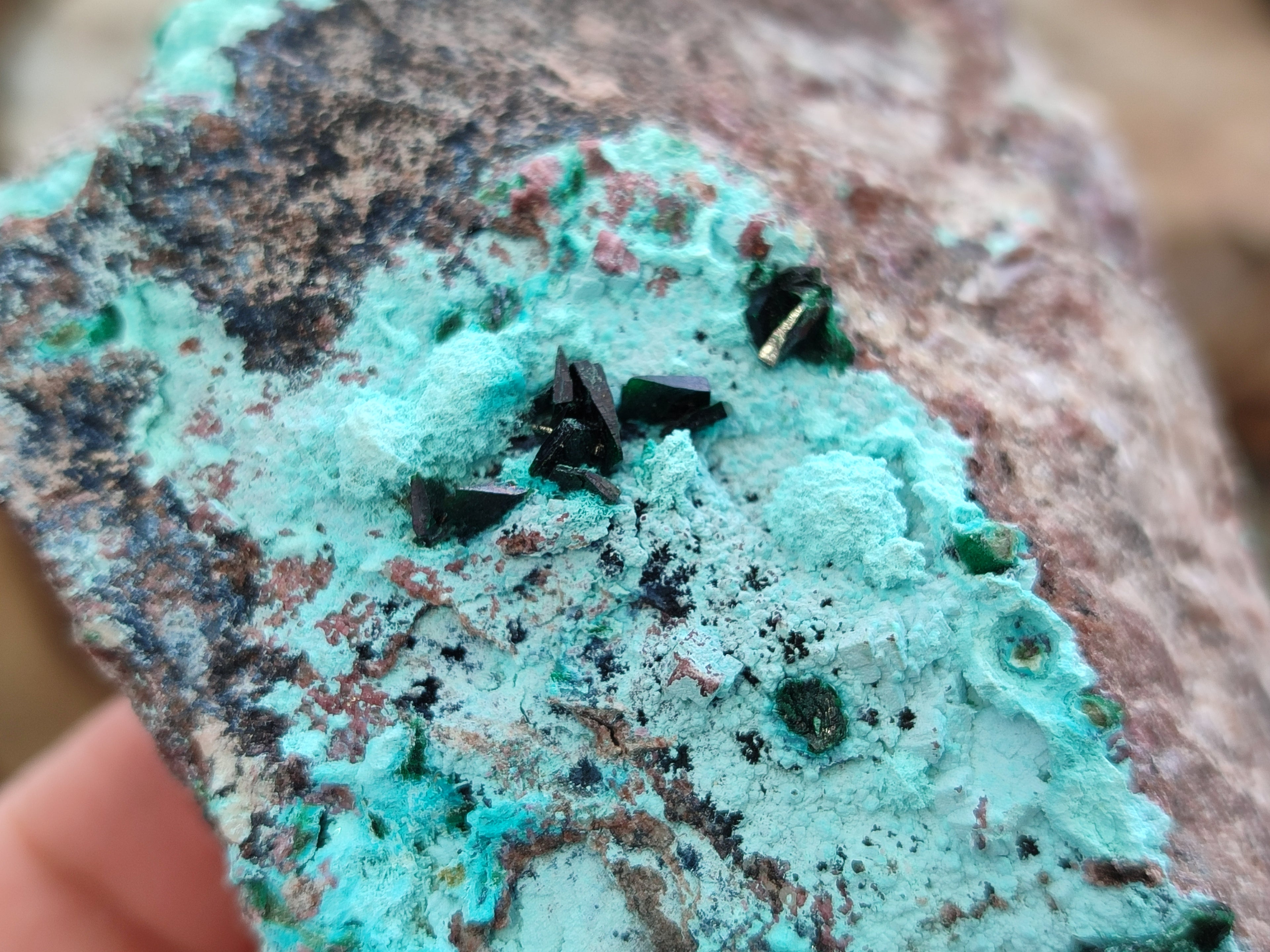 Natural Salrose Cobaltion Dolomite Specimens x 3 From Kakanda, Congo - Toprock Gemstones and Minerals 