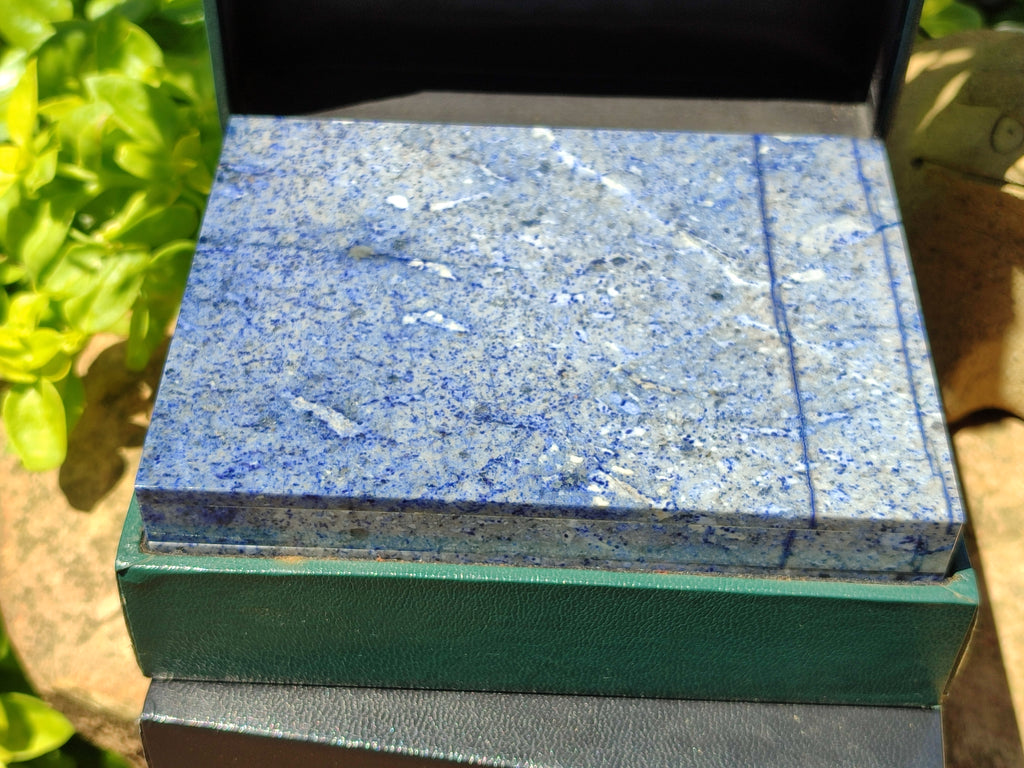 Hand Made Dumortierite Jewellery Box - Sold Per Item - From Mozambique - Toprock Gemstones and Minerals 