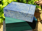 Hand Made Dumortierite Jewellery Box - Sold Per Item - From Mozambique - Toprock Gemstones and Minerals 