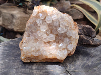 Natural Limonite Quartz Clusters x 3 From Zambia - Toprock Gemstones and Minerals 
