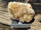 Natural Limonite Quartz Clusters x 3 From Zambia - Toprock Gemstones and Minerals 