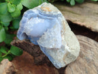 Natural Blue Lace Agate Geode Specimens x 12 From Malawi - Toprock Gemstones and Minerals 