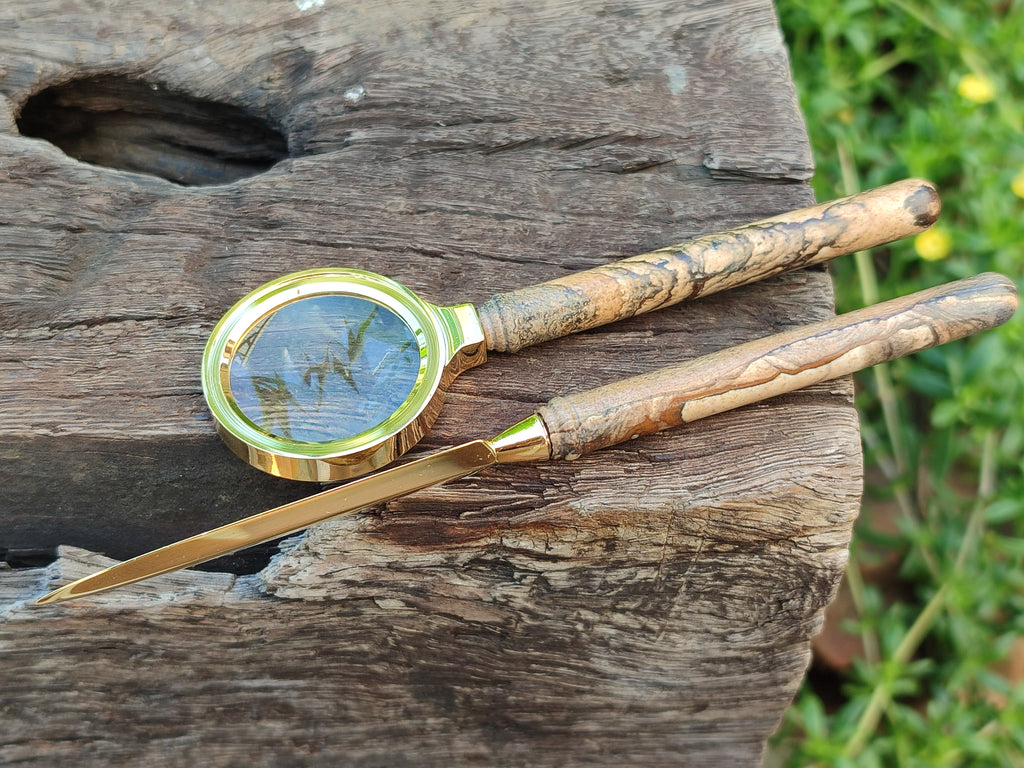 Polished Picture Stone Desk Set x 1 From Namibia - Toprock Gemstones and Minerals 