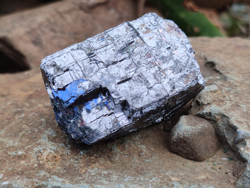 Natural Silver Lead Galena Specimens x 6 From Namibia - Toprock Gemstones and Minerals 