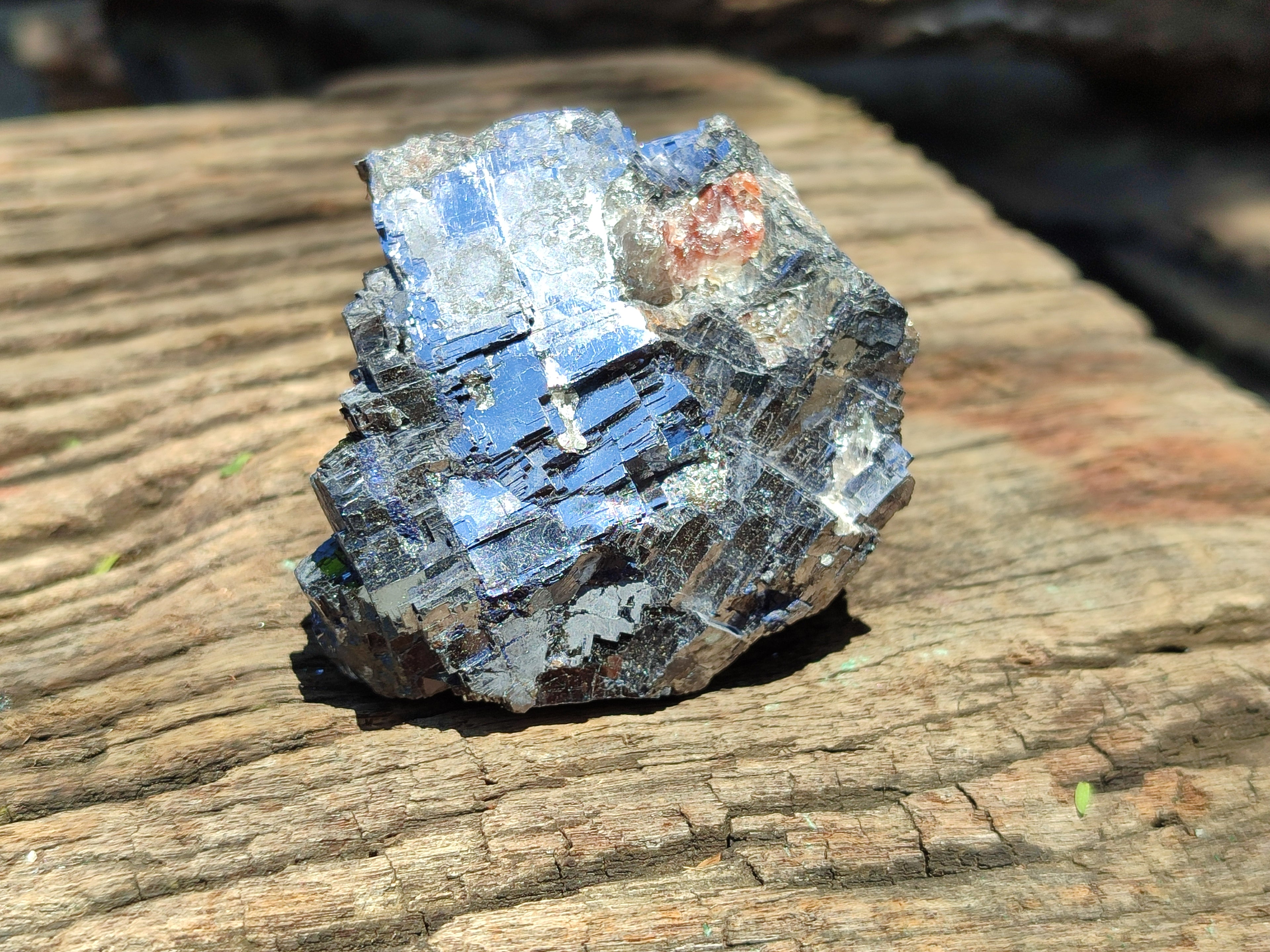 Natural Silver Lead Galena Specimens x 6 From Namibia - Toprock Gemstones and Minerals 