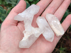 Natural White Quartz Clusters x 15 From Madagascar - Toprock Gemstones and Minerals 